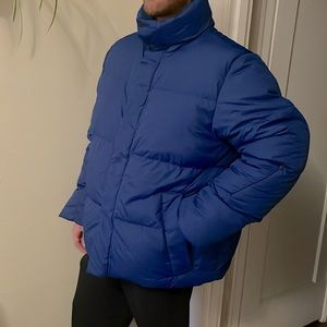 Banana Republic Blue Water Repellent Puffer Jacket/ Size: XL